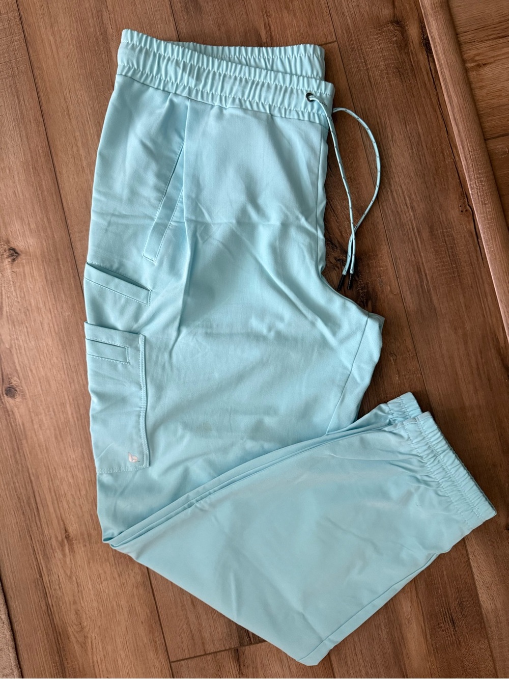 Barco Uniforms Light Blue Elastic Waist Jogger Scrub Pants